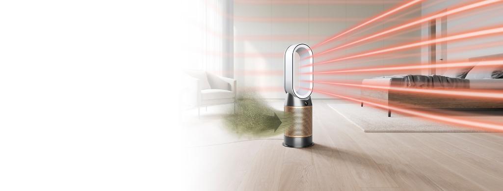 Dyson Purifier Hot+Cool HP1 luftrenser og varmevifte